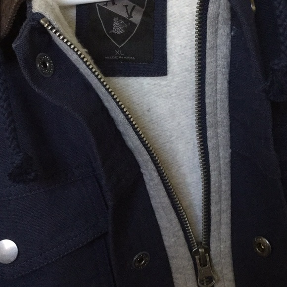 VANS AV EDICT JACKET IN NAVY BLUE - Picture 5 of 8